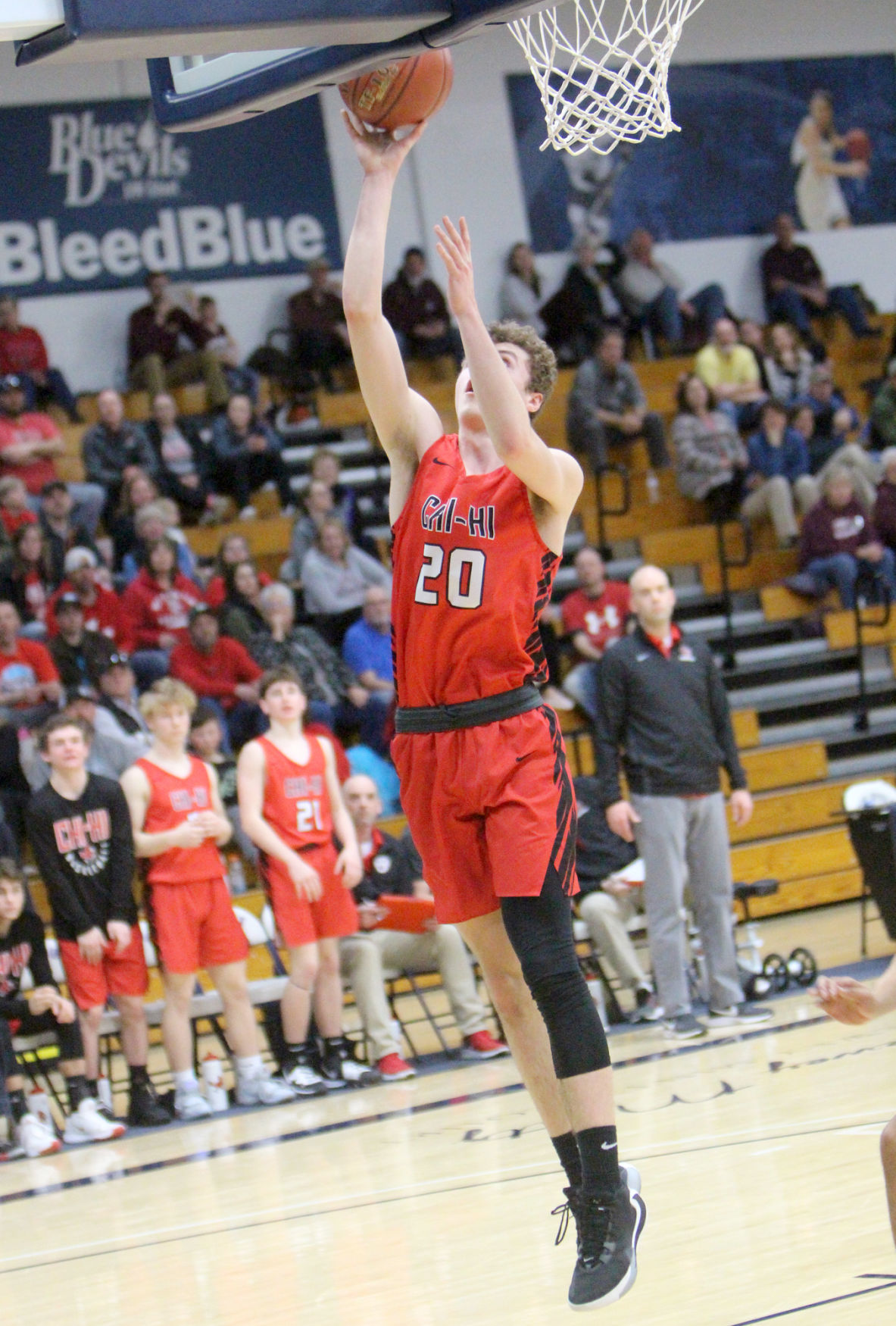 Chi-Hi at Menomonie boys basketball 2-25-20